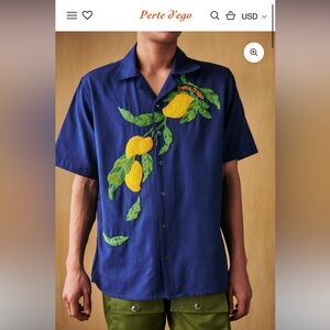 Perte D’ego "LE MANGOES" BEADWORK SHIRT